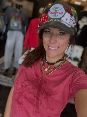 Custom hats at Down South Hat Co in Bryant Arkansas, boutiques in bryant ar, permanent jewelry, custom trucker hats